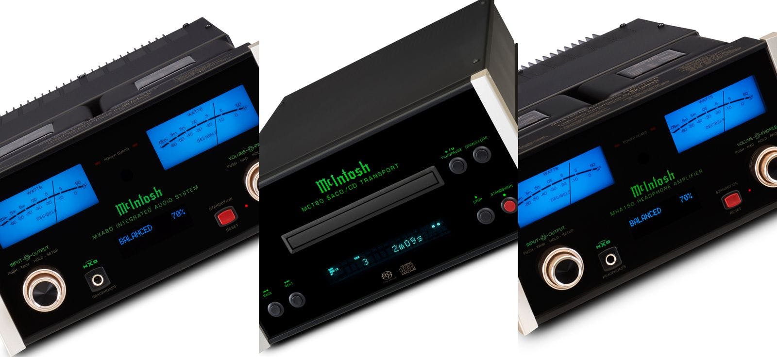 The McIntosh MXA80, MHA150, and MCT80 are all now discontinued﻿